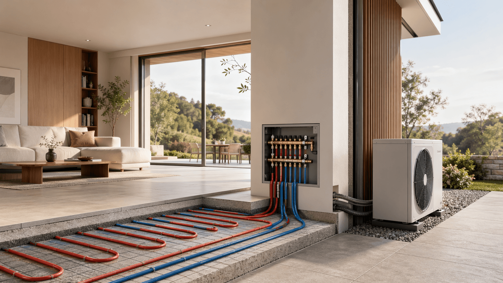 Plancher chauffant et pompe à chaleur : le duo gagnant en 2026 ?