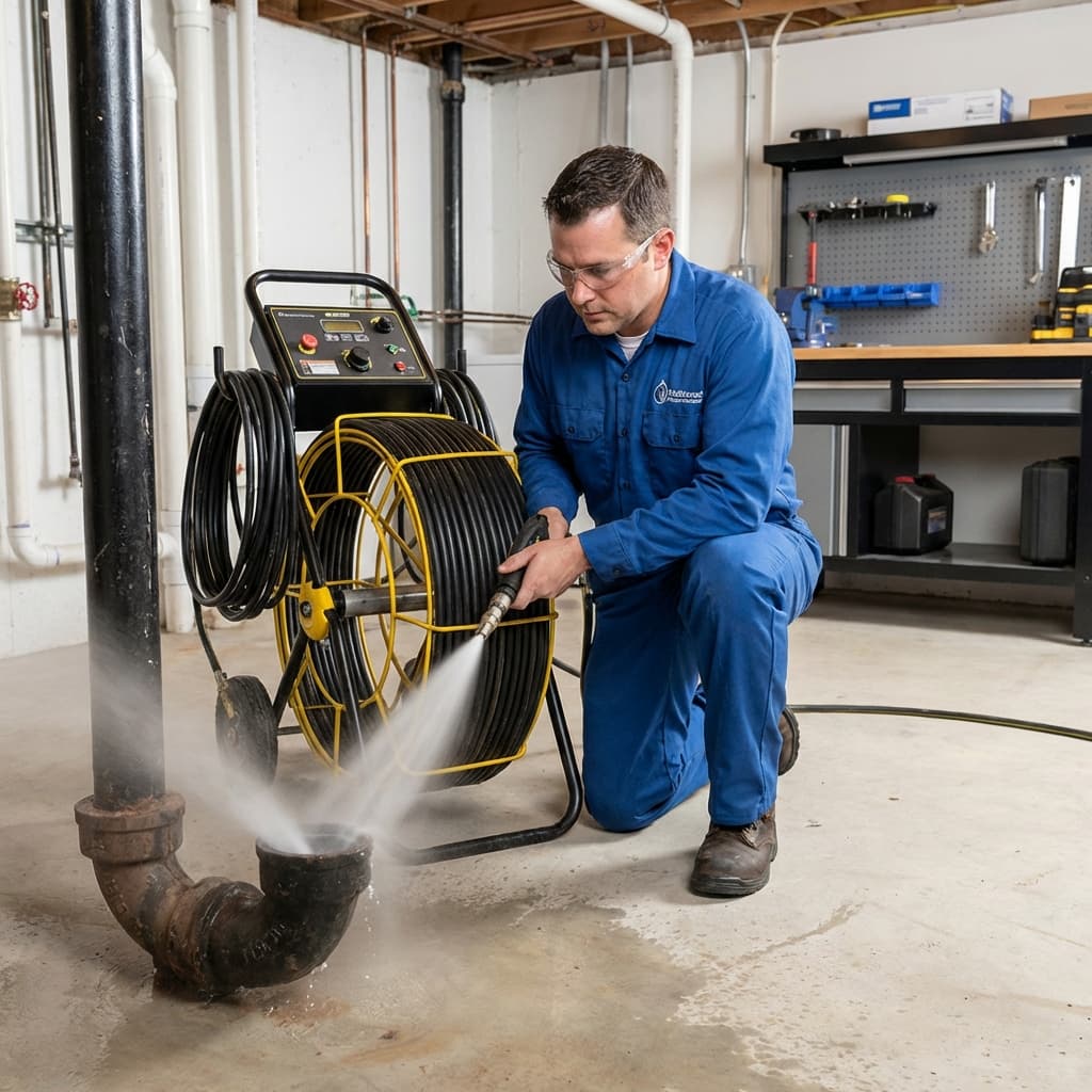 Débouchage haute pression