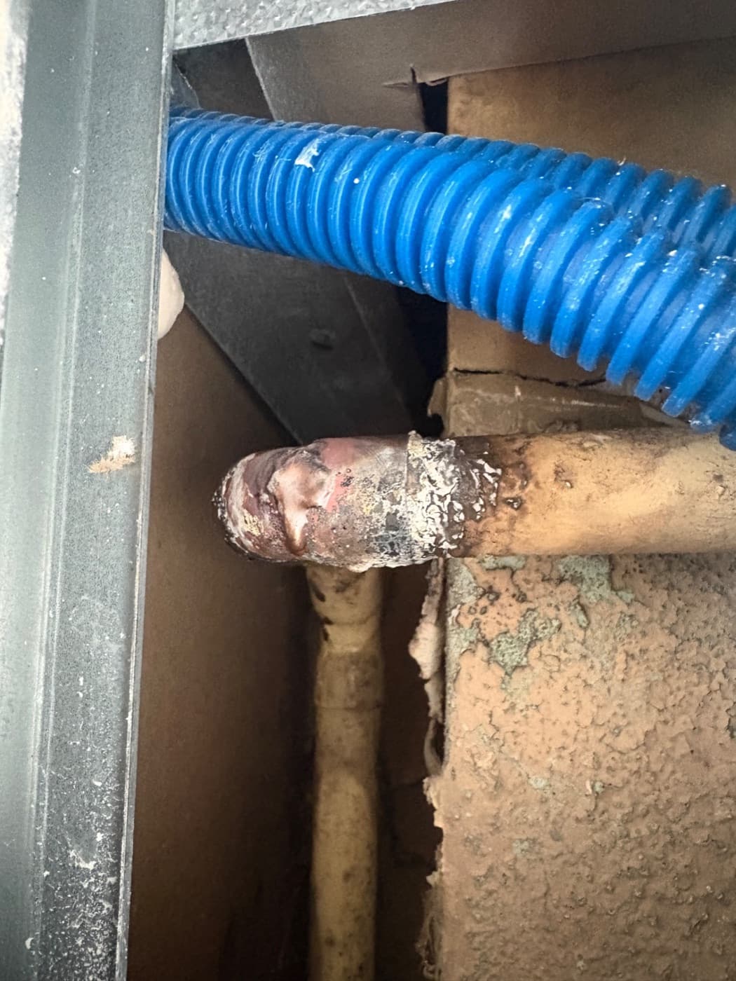 Réparation d'une fuite sur canalisation cuivre à Saint-Gratien à Saint-Gratien - photo 3