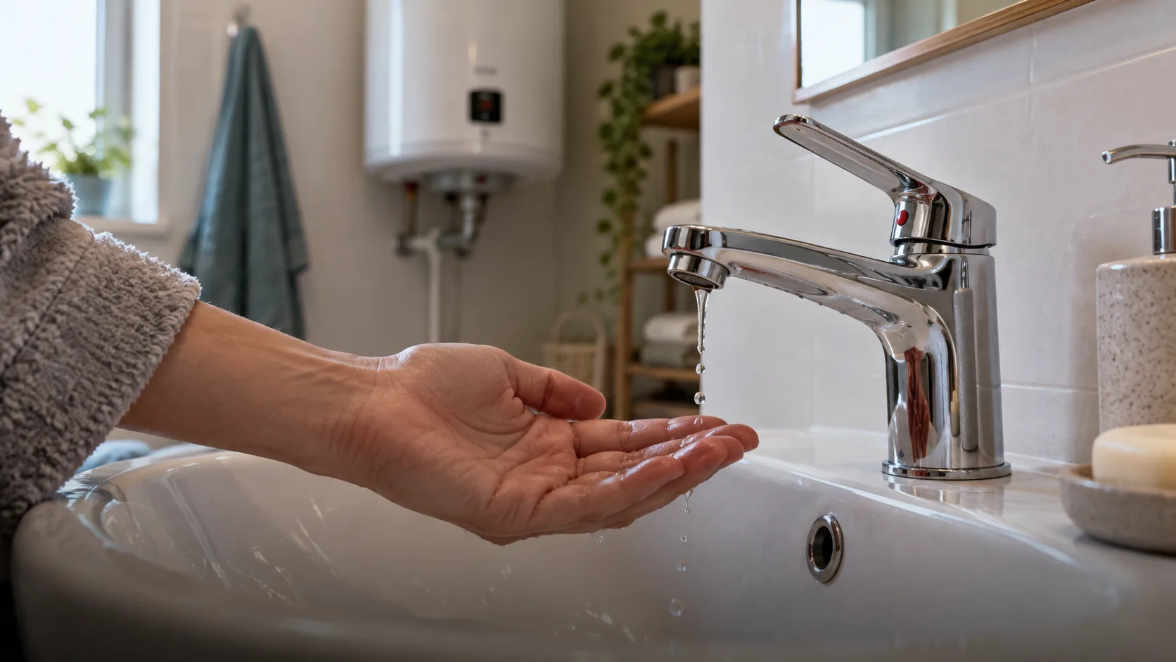Pression d’eau chaude faible, eau froide normale : les causes
